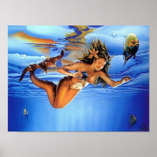 Zeemeermin Poster (Voorkant)