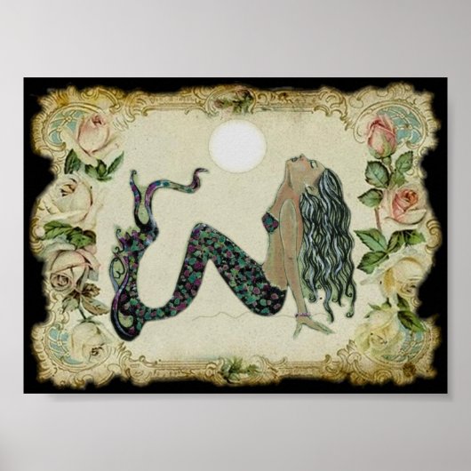  zeemeermin poster (Voorkant)