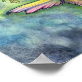 Zeemeermin Poster van Molly Harrison Mermaid Moon (Hoek)