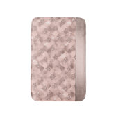 Zeemeermin potschaal | Stoffige terracotta perzikg Badmat (Voorkant Verticaal)