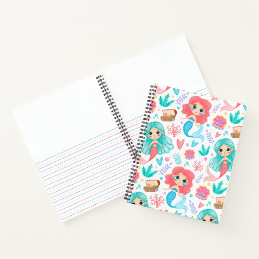 Zeemeermin primaire samenstelling notitieboek (Binnen)