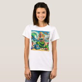 Zeemeermin Prinses T-shirt (Voorkant volledig)