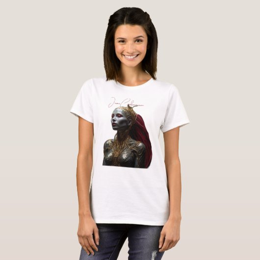 Zeemeermin Prinses T-shirt (Voorkant volledig)