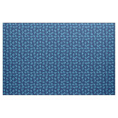 Zeemeermin Print Stof Navy Blauw (Yard (91,4 cm))