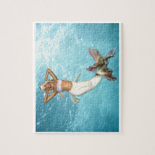  Zeemeermin Puzzle Legpuzzel (Verticaal)