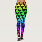 Zeemeermin Regenboog Broek Leggings (Achterkant)