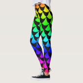 Zeemeermin Regenboog Broek Leggings (Links)