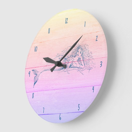 Zeemeermin regenboogbrak Kustkuil Grote klok (Hoek)