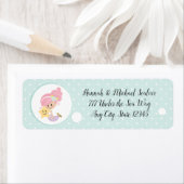 Zeemeermin retouradres Etiketten Lichte huid (Insitu)