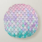 Zeemeermin Ronde Sierkussennen Kussen (Voorkant)