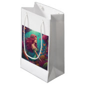 Zeemeermin Rood Klein Cadeauzakje (Voorkant Gekanteld)