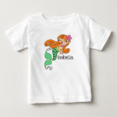Zeemeermin Roodharige T-Shirt (Voorkant)