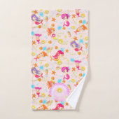 Zeemeermin Roze Bad Handdoek (Handdoek)