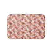 Zeemeermin roze roze roze roodbruine roze koper badmat (Voorkant)