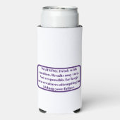 Zeemeermin Sap Seltzer Blikjeskoeler (Seltzer Achterkant)