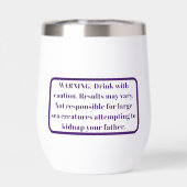Zeemeermin Sap Wijn Tumbler (Achterkant)