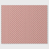 Zeemeermin Schalen Dragon Skin Roze Rose Gold Cadeaupapier (Vlak)