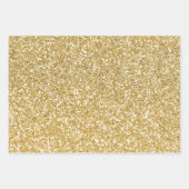 Zeemeermin Schalen en Gouden Glitter Wrapper Papie Inpakpapier Vel (Voorkant 2)