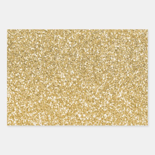 Zeemeermin Schalen en Gouden Glitter Wrapper Papie Inpakpapier Vel (Voorkant 2)