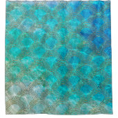 Zeemeermin Schalen Strand Zomer Water Zee Plezier Douchegordijn (Voorkant)