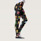 Zeemeermin & Schelpen Strand Vibe Leggings (Rechts)