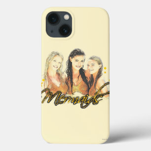 Zeemeermin schets Case-Mate iPhone case