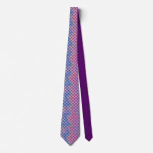 Zeemeermin Schitterende Schaal Necktie Stropdas