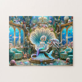 Zeemeermin Schoonheidssalon Sirenen Kapsalon Legpuzzel