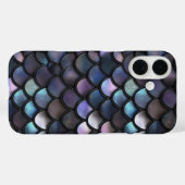 Zeemeermin Schubpatroon Case-Mate iPhone Case (Achterkant (horizontaal))