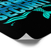 Zeemeermin Security Squad Matching Trident Verjaar Poster (Hoek)