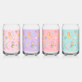 Zeemeermin Set 2 Blikvorm Glas (Links)