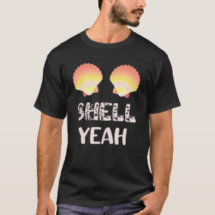 Zeemeermin Shell Bra Party Kostuum Beach Festival T-shirt