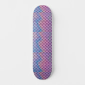 Zeemeermin Shimmer Scale Skateboard (Voorkant)