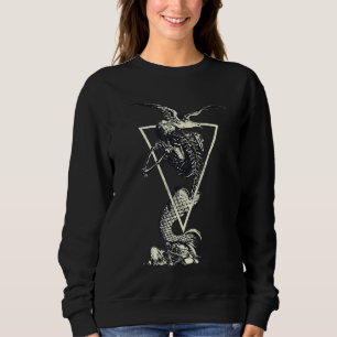 Zeemeermin Skelet Skull Trui