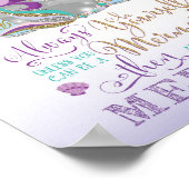 Zeemeermin Slaapkamer Decoratie Onder de Zee Muur  (Hoek)