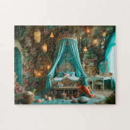 Zeemeermin Slaapkamer Koraalbaai Fantasie Scene Legpuzzel