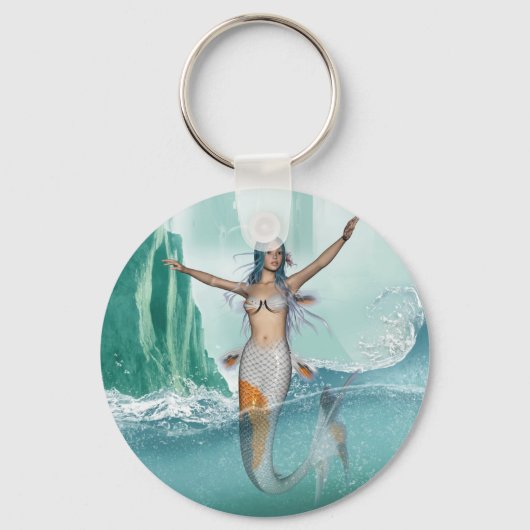 Zeemeermin Sleutelhanger (Voorkant)