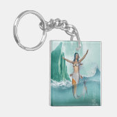 Zeemeermin Sleutelhanger (Voorkant Links)