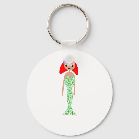 Zeemeermin Sleutelhanger (Voorkant)