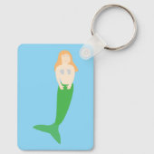 Zeemeermin Sleutelhanger (Achterkant)