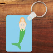 Zeemeermin Sleutelhanger (Achterkant)