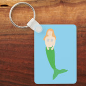 Zeemeermin Sleutelhanger (Voorkant)