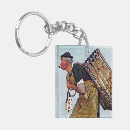 Zeemeermin Sleutelhanger (Voorkant Links)