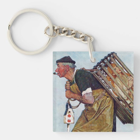 Zeemeermin Sleutelhanger (Voorkant)