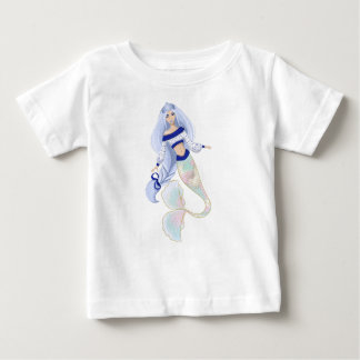 Zeemeermin Sneeuw Maagd baby t-shirt