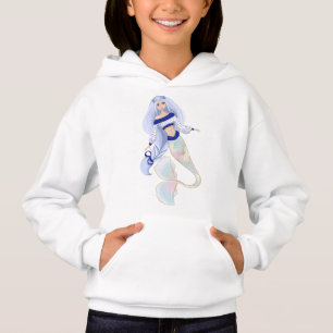 Zeemeermin Sneeuw Maagd Kind hoodie