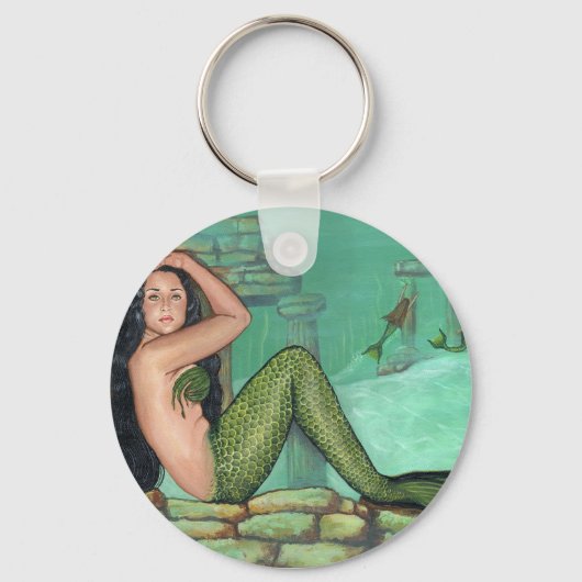 Zeemeermin Speeltuin Sleutelhanger (Voorkant)