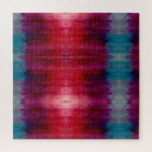 Zeemeermin Spetterende Waterverf Kunst Legpuzzel (Verticaal)