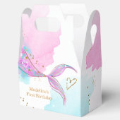 Zeemeermin Splish Zwembad Party Meisje Verjaardag Bedankdoosjes (Geopend)