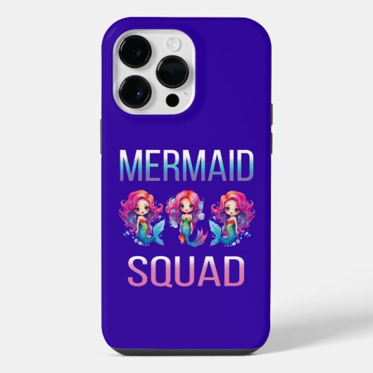 Zeemeermin Squad iPhone Hoesje (Achterkant)